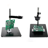 YIHUA-628DT Soldering Station Metal Shelving Base Hot Air Gun Bracket Circuit Board Fixture with Lamp Magnifying Glass