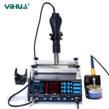 YIHUA 853AAA 1350W PCB Preheater Soldering Station BGA Rework Station Heat Gun Iron Welding Station