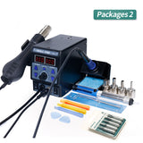 YIHUA 8786D-I SMD Soldering Station Cool Hot Air Gun Soldering Iron 2 in 1 Rework Station