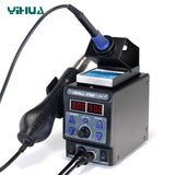 YIHUA 8786D-I SMD Soldering Station Cool Hot Air Gun Soldering Iron 2 in 1 Rework Station