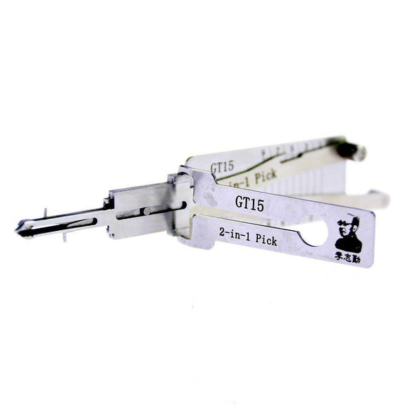 LISHI GT15 2 in 1 Auto Pick and Decoder for Fiat