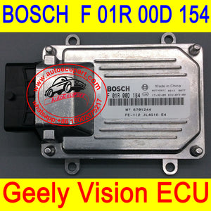 New Engine Computer BOSCH M7 ECU For Geely  Vision F 01R 00D 154 / F01R00D154 F01RB0D154  M7  6701244 JL4G18