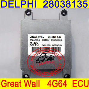 DELPHI ECU for Great Wall HAVAL 4G63 MT20U 28038135 3612100-K10