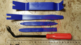 5pcs/set (Good quality) Automobile Nail Puller Radio Audio Panel Door Repairing Clip Trim Removal Pry Repair Tool