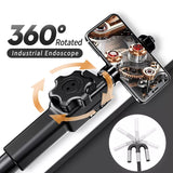 for Android iOS 8.5MM Flexible Car Endoscope 360 Degree Industrial Borescope Inspection Camera with 2 Way Steering