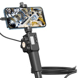 for Android iOS 8.5MM Flexible Car Endoscope 360 Degree Industrial Borescope Inspection Camera with 2 Way Steering