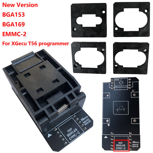 BGA169 BGA153 EMMC-2 Adapter ADP BGA169 EMMC-2 for XGecu T56 Programmer