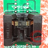 EEPROM Chip 93C66 C76 C86 Programming Adapter Socket TSSOP8-DIP8 fit iProg+ UPA 