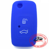 Silicone Cover Case for CHERY A5 FULWIN TIGGO E5 A1 COWIN EASTAR Remote Key 3 Button