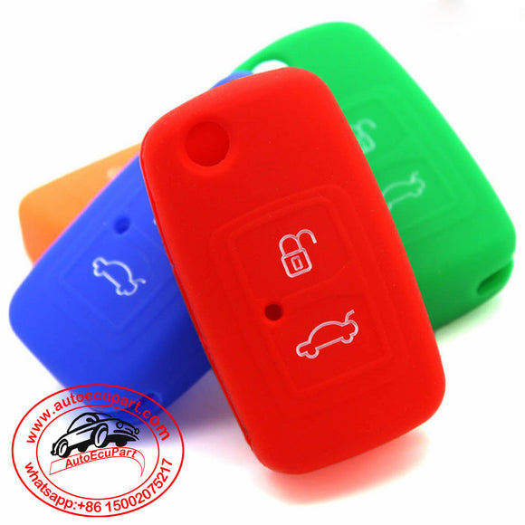 Silicone Cover Case for CHERY A5 FULWIN TIGGO E5 A1 COWIN EASTAR Remote Key 3 Button