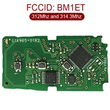 for Hilix 2+1 Button Smart Card (Tokai Riki) 312MHz and 314.3MHz BM1ET