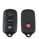 for Toyota 3+1 Buttons Remote Control (USA) 314.4 MHz FCC ID HYQ1512Y