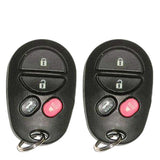 for Toyota 3+1 Remote Control (Trunk) 433MHz