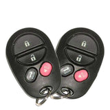 for Toyota 3+1 Remote Control (Trunk) 433MHz