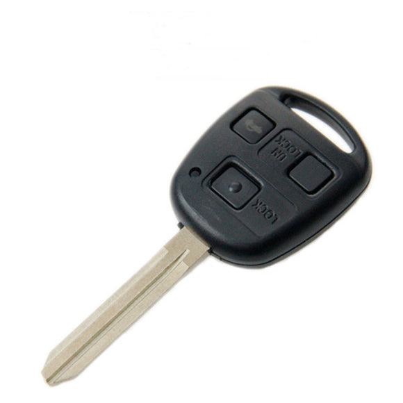 for Toyota 3 Button for Straight Remote Control Key ID4C 433MHz