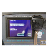 for Toyota 3 Button for Straight Remote Control Key ID4C 433MHz