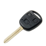 for Toyota 3 Button for Straight Remote Control Key ID67 433MHz