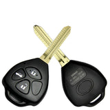 for Toyota Camry 3 Button Remote Key (315MHz) 4D-67 Chip