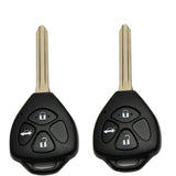 for Toyota Camry 3 Button Remote Key (Japan) 314.4MHz,4D-67 Chip