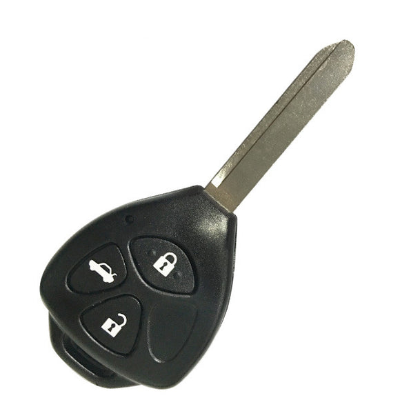 for Toyota Printer Friendly Tell A Friend Toyota 3 Button Remote Key (Toy47 Blade) 314.4MHz 67 Chip