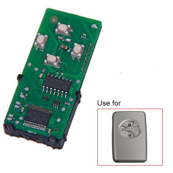 for Toyota Smart Card Board 4 Button 315.12MHz Number 271451-0111-HK-CN