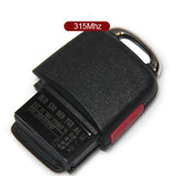 for VW Remote Key 2+1 Button 315MHz 1J0 959 753 AL