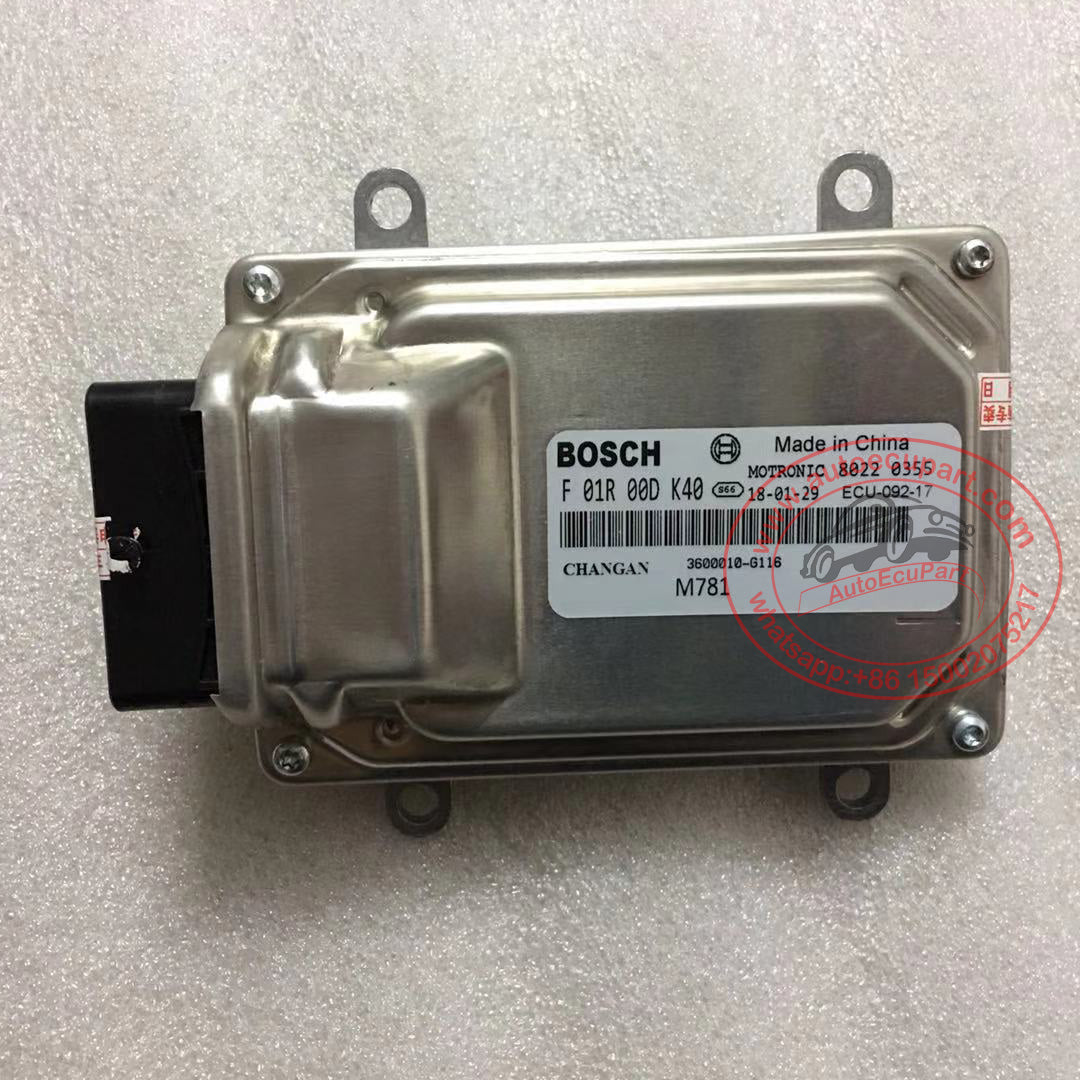 New Bosch ECU M7 F01R00DK40/ F 01R 00D K40 /3600010-G116 for Changan ...