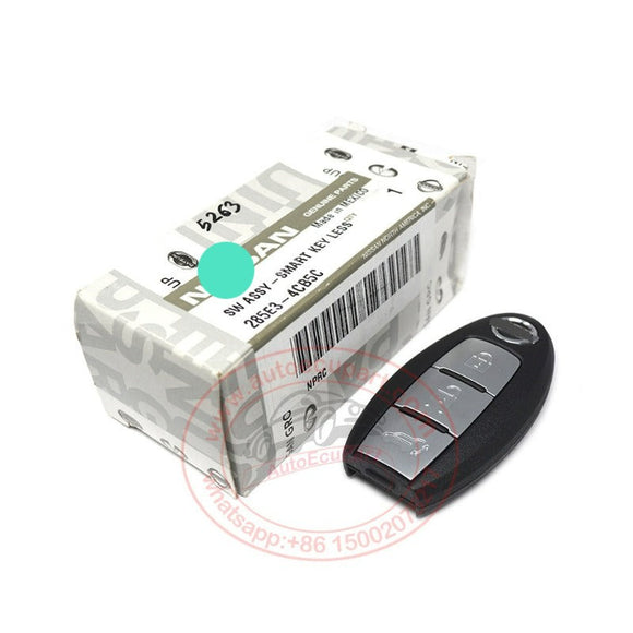 Nissan X-Trial Genuine Smart Remote 2015 3 Buttons 433MHz 285E3-4CB5C S180144104