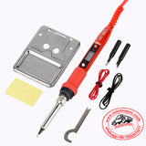 110V-220V 80W Electric Soldering iron Adjustable Temperature Solder iron With 5pcs Tips