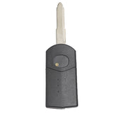 Flip Remote Key 4 Button 315MHz 4D63 Chip Fob for Mazda 3 6 MX-5 Miata 2005-2010 FCC: BGBX1T478SKE125-01
