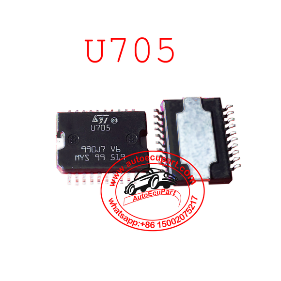 U705 SDIC03 Automotive Engine Computer Idling Driver IC Component