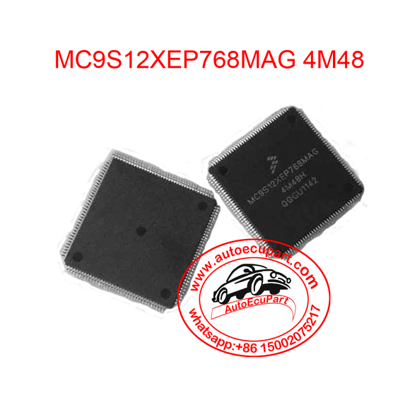Freescale MC9S12XEP768MAG 4M48 automotive Microcontroller IC CPU