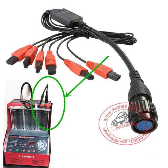 Original New Pulse Connecting Wire Main Test cable for Launch CNC602 / CNC602A Fuel Injector Cleaner