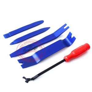 5pcs/set (Good quality) Automobile Nail Puller Radio Audio Panel Door Repairing Clip Trim Removal Pry Repair Tool
