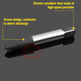 6pcs/set Damaged Screw Extractor Drill Bit broken screw removal Tool