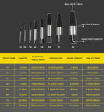 6pcs/set Damaged Screw Extractor Drill Bit broken screw removal Tool