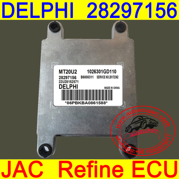 DELPHI ECU for JAC Refine 28297156/1026301GD110/MT20U2