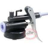 Oil pump Gun 250ml oil can plastic transparent high pressure hose oiler mini injector