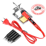 110V-220V 80W Electric Soldering iron Adjustable Temperature Solder iron With 5pcs Tips