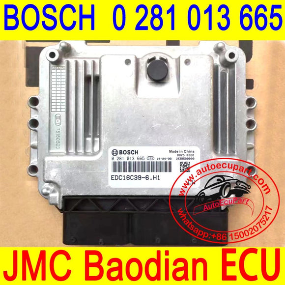 BOSCH ECU For Jiangling JMC Baodian 0281013665/EDC16C39