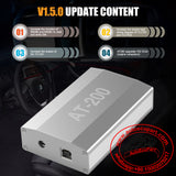 BMW AT-200 AT200 V1.5.0 ECU Programmer & ISN OBD Reader Support MSV90 MSD85 MSD87 B48 etc