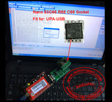 Socket Adapter for NANO MSOP8 C66 C76 C86 R66 R76 R86 Micro 93C66 93C76 93C86 EEPROM chip