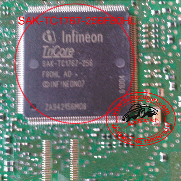 SAK-TC1767-256F80HL automotive ECU Microcontroller IC CPU